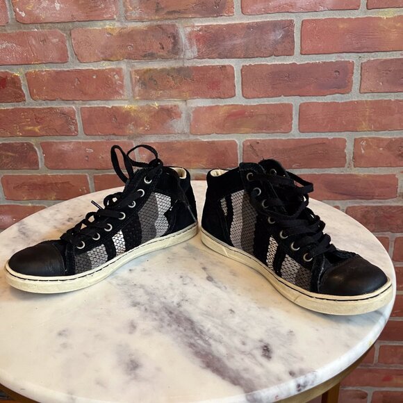 Striped Black Ankle Sneakers by Ugg - Picture 2 of 3